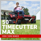 TORO 77501 TimeCutter 50 in 23 HP V Zero Turn Lawn Mower